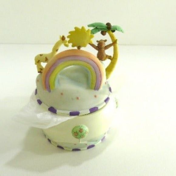 2 new baby heirlooms My First Tooth/hair Curl resin Keepsakes storage newborn - Picture 7 of 7